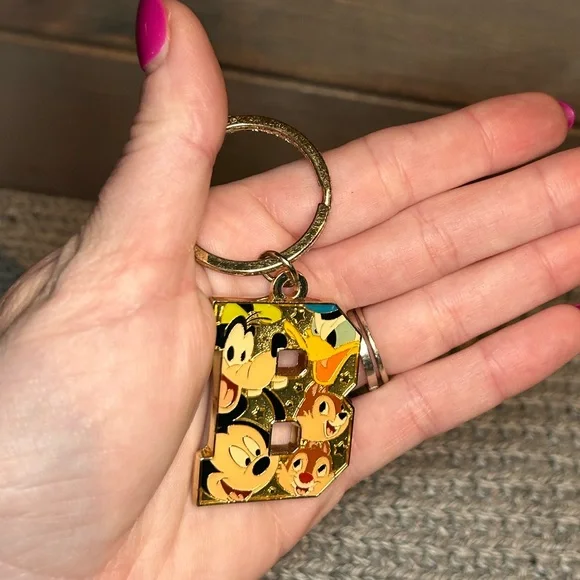 3/$10 Disney Parks Letter B Keychain - Picture 4 of 5